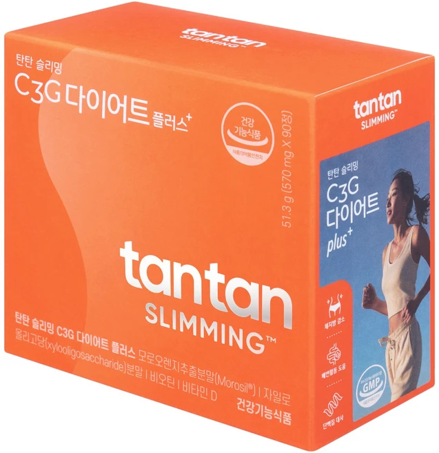 탄탄슬리밍 C3G 다이어트 플러스, 1개, 90정 - 쿠팡