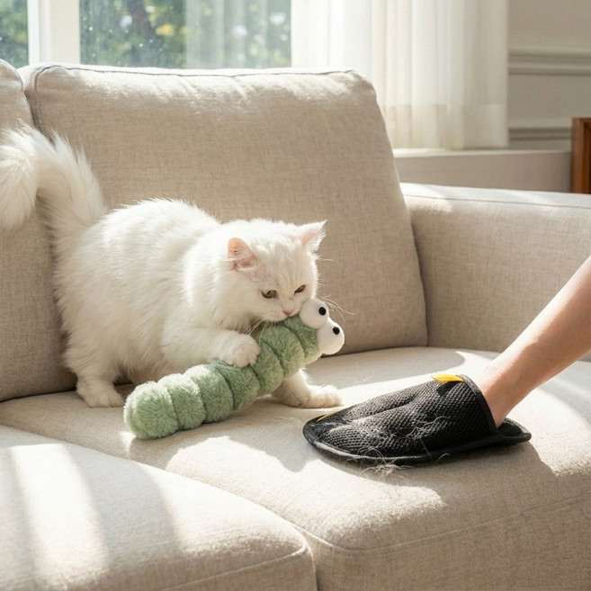 더더스몰 고양이 이갈이스틱 켓닢 배게 인형쿠션+사은품(랜듬), 1개, 랜덤