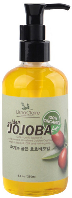리샤클레어 USDA 100% 유기농 호호바오일 250ml, 1개