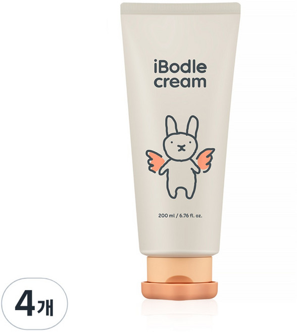 아이보들 크림, 200ml, 4개