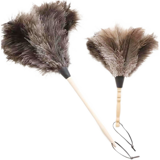 필굿리빙 타조털 먼지털이개, 2개