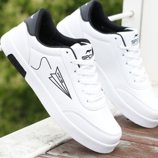 ANYOU 남성 캐주얼 슈즈 화이트 스니커즈 2025신상품