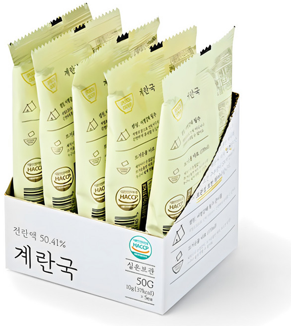 예찬원 계란국, 50g, 6개