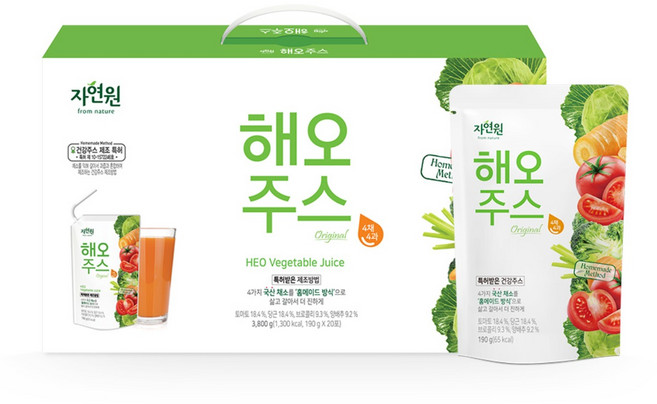 자연원 해오주스, 190g, 1