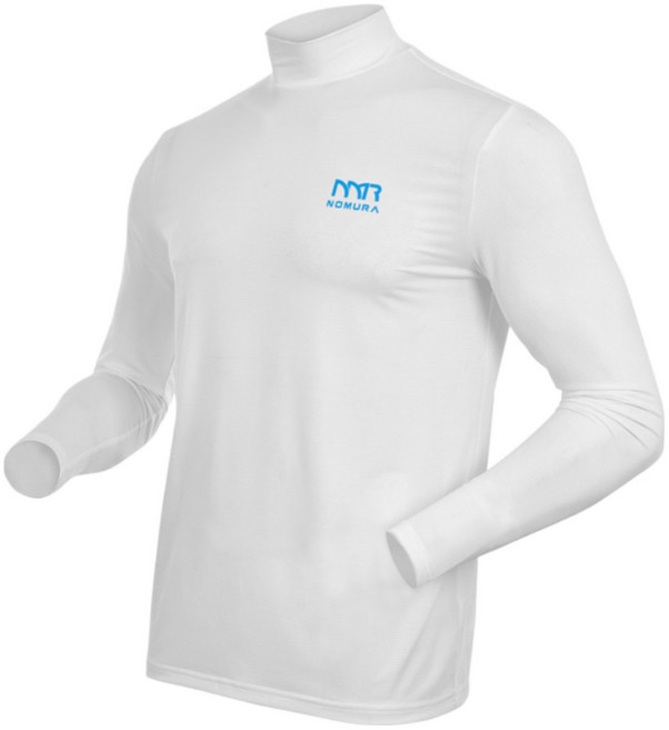 노무라 국내원단 쿨론티 긴팔 터틀넥 냉감티셔츠 NR-808A 냉감시험필