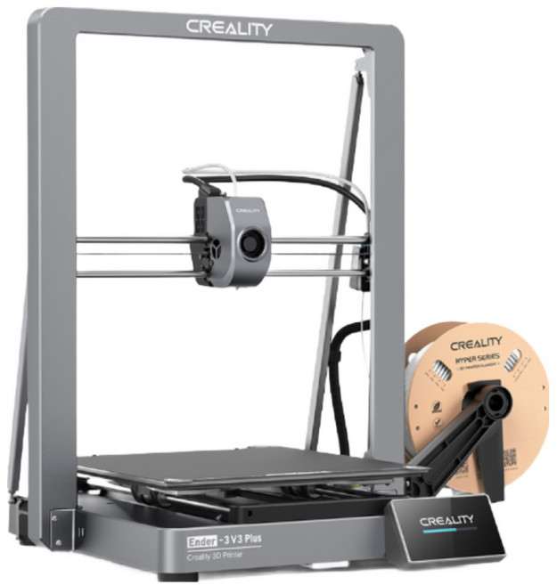 Creality Ender-3 V3 Plus 고속 3D 프린터 전자동 플랫 듀얼 모터 가정용 사무용 입체 모형 인쇄, 3V3 Plus