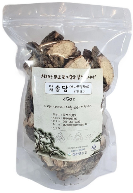 청운당농산 지리산 송담 소나무담쟁이 넝쿨, 450g(1개), 1개