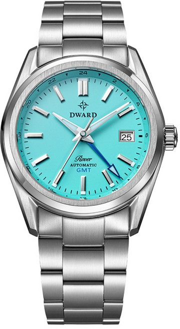 DWARD GMT Rover 남성남자다이버 명품방수메탈 손목 시계 DW-308