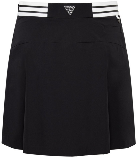 와이드앵글 여성 골프웨어 여름 냉감 펀칭믹스 플레어 밴딩 큐롯 골프 스커트 WWM25Q34