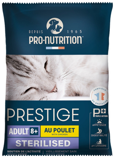 프레스티지 캣 시니어 8+ 노령 관절 신장케어 고양이 사료 샘플 체험팩 [본품쿠폰증정], 30g, 5개, 닭+칠면조