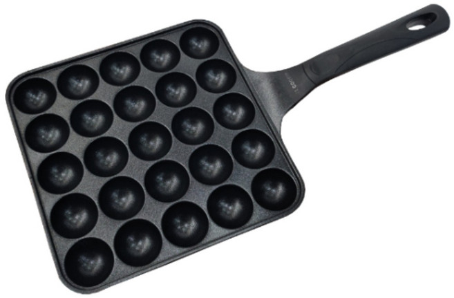 국산 마미스타 타코야끼팬 25구 가스레인지용, 1개