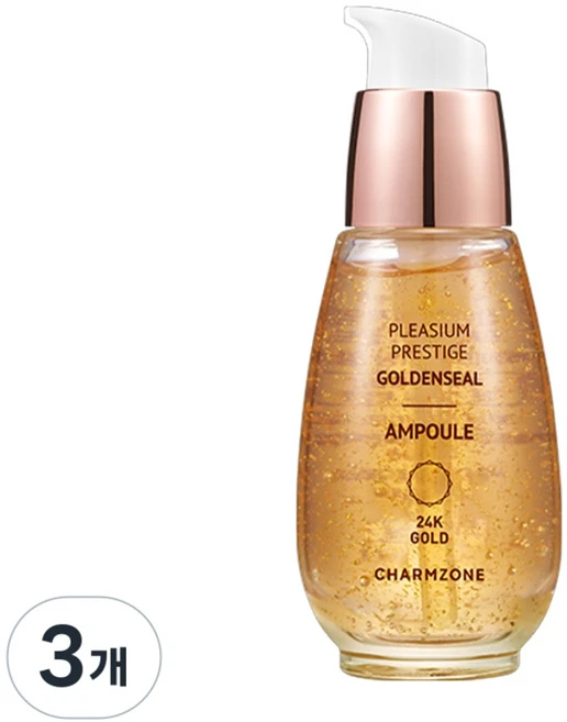 참존 NEW 플레지엄 프레스티지 골든실 앰플, 30ml, 3개 - 쿠팡