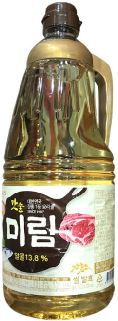 롯데 맛술 미림, 2L, 1개