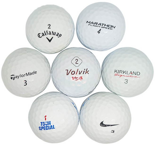 브랜드혼합 로스트볼 화이트 1등급 A+30EA 사은품 증정, 30개, 1개입