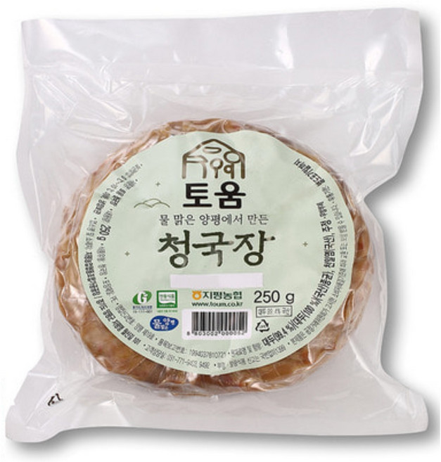 지평농협 물맑은양평 청국장 250g, 3개