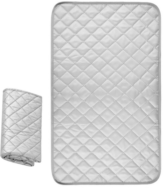 무아랑 휴대용 내열성 다림질매트, 그레이