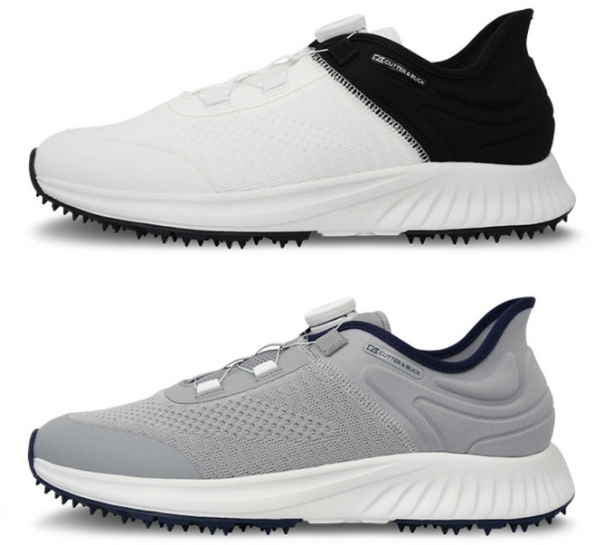 커터앤벅 남성 이지그립 스파이크리스 골프화 - CBM5AGS111