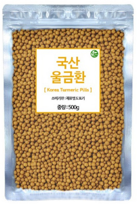 신영몰 국산 울금환 500g 국내산 울금 사용 국산 진피/찹쌀 함유, 3개