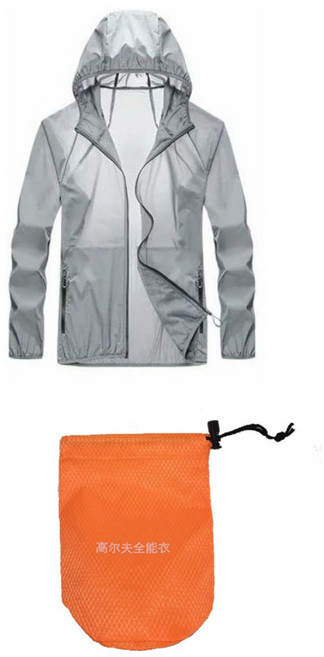레인스킨 남자 골프 비옷 방수 경량 바람막이