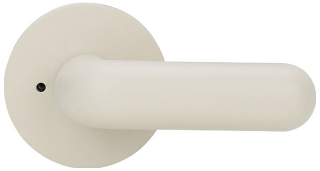 100% 뉴앙팡 방문손잡이 아이방 어린이집 유치원 학원 파스텔색상 큐티하고 안전한미니손잡이, 아이보리, 1개