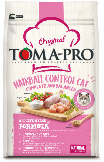 TOMA-PRO 優格 成幼貓配方 化毛配方 貓糧 貓飼料, 3kg, 1個, Chicken, Tomato, Yogurt, Boiled egg, Quinoa