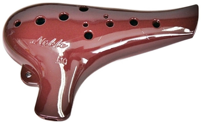 노블오카리나 알토C 전국 음악 선생님 추천 / Noble Ocarina AC/ 교육용 오카리나, 흑장미, 1개