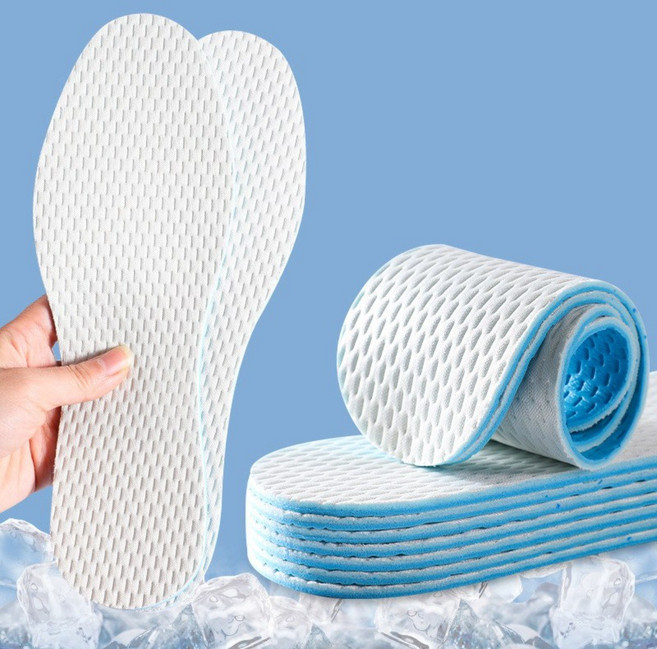 바른발연구소 시원한 아이스 라텍스 깔창 1+1