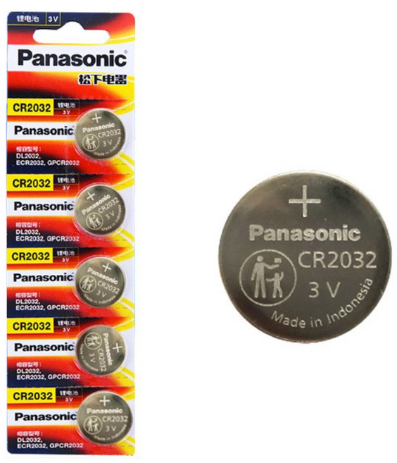 파나소닉 3V 리튬배터리 5개 전차종 리모콘키 코인배터리, 1세트, 5개입