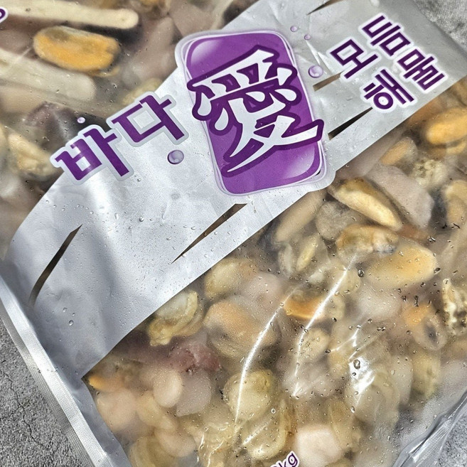 손질한 냉동 해물모듬1.6kg, 1개, 1.6kg
