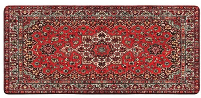 페르시아 페르시아 마우스 패드 대형, 400X900X3MM 붉은색 상자