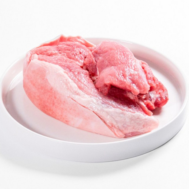 고기생각 국내산 한돈 껍질 붙은 돼지 사태 냉장 1kg, 4개