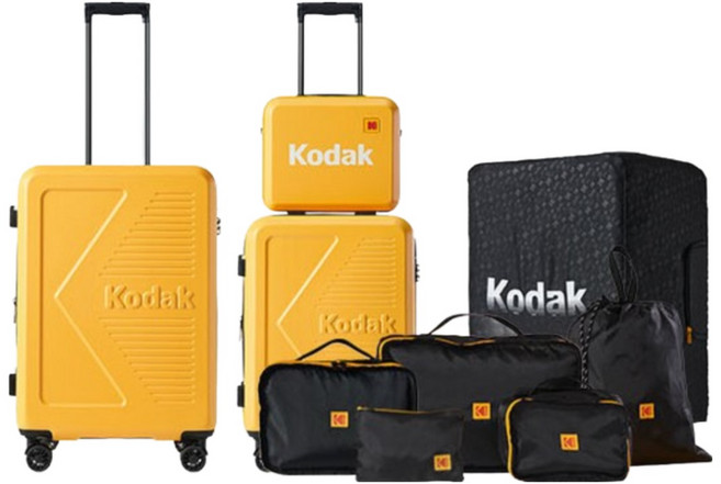 코닥 고잉 캐리어 3종 풀세트 (26인치+20인치+미니캐리어+26인치 커버+베이직 파우치 5종)