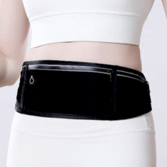 [이벤트]루미플로우 프리미엄 3포켓 러닝벨트 가방 사은품 증정, 블랙, 1개