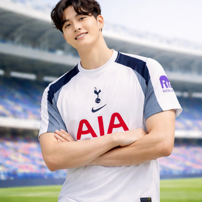 나이키 토트넘 파리 생제르맹 축구 유니폼 남여공용 기능성 커플 반팔티