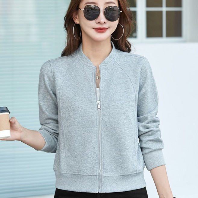 오늘코디 여성 봄 가을 캐주얼 데일리 간절기 집업 자켓 점퍼 S2012