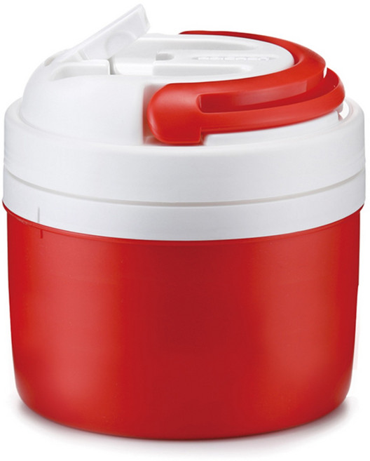 로이첸 미니비 보냉보온통, 레드, 2.3L, 1개