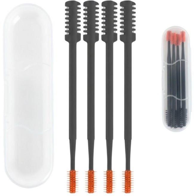 에쎄치 4세대 양날 수동 콧털정리기, 4개, 어반 그레이