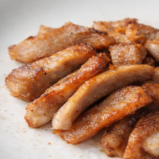 [등갈비연구소] 돼지고기 항정살 지방손질 구이용 (냉동), 3kg, 1개