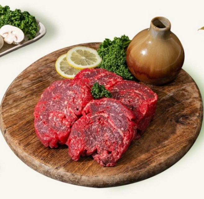 [함평천지한우] 무항생제 국내산 소고기 한우 1+등급 불고기 300g, 1개