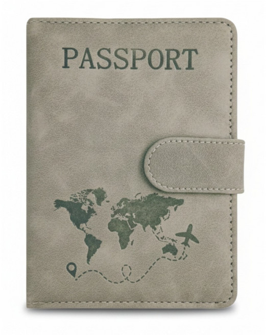 防盜皮革護照夾 旅行收納包 出國必備