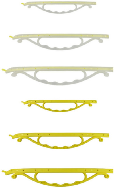 자취의신 다용도 봉투 밀폐 핸들봉 밀봉스틱, 6개, 225mm + 285mm + 335mm
