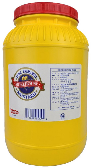 모아하우스 머스타드 3628g X 4개 (BOX), 3.628kg