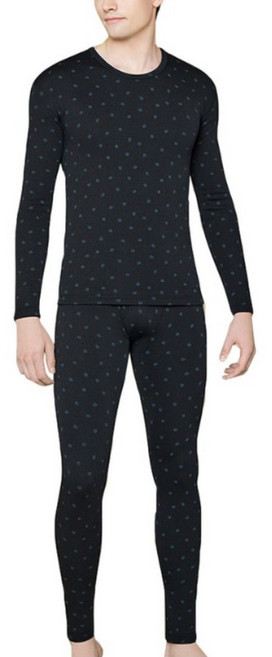 BYC 남성 융 기모 내의 털안감 상하 세트 방한 두꺼운 보온 기모 내복