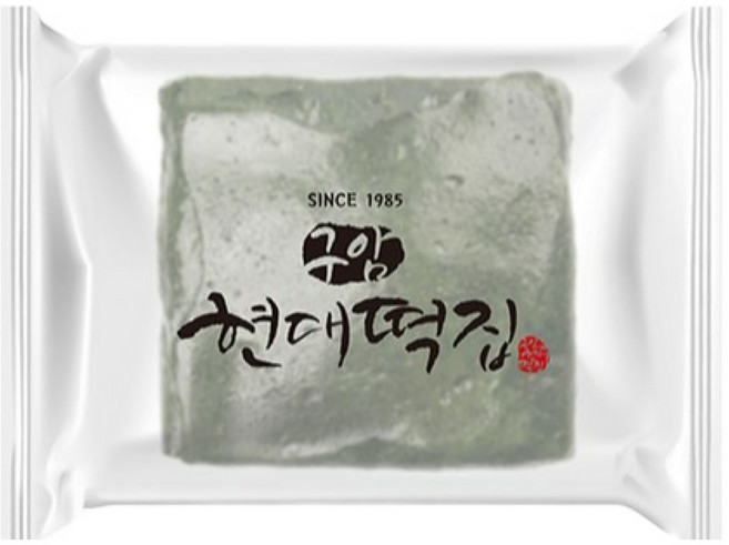 구암현대떡집 우리쌀과 진도해풍쑥으로 만든 쑥찰떡, 10개, 80g