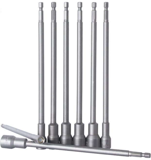 공구라면 ( 09RM ) 자석 육각 비트 소켓 200mm 복스알, 1개