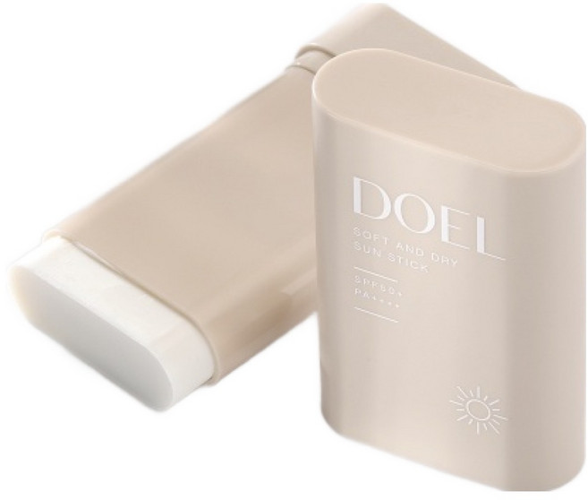 (가을맞이행사) 도엘 DOEL 100% 무기자차 뽀송뽀송 선스틱 25g (본품1개), 1개
