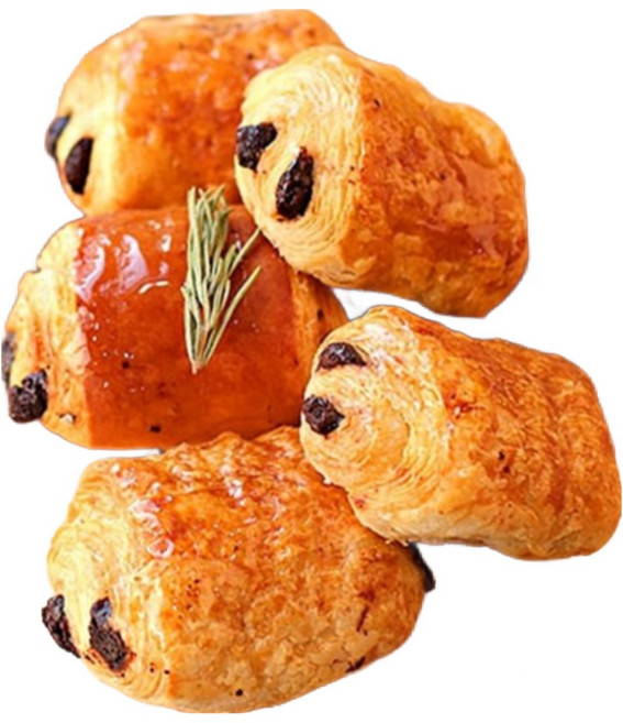 [엣홈045] 미니 뺑오쇼콜라 28g 15개입 냉동생지, 1개