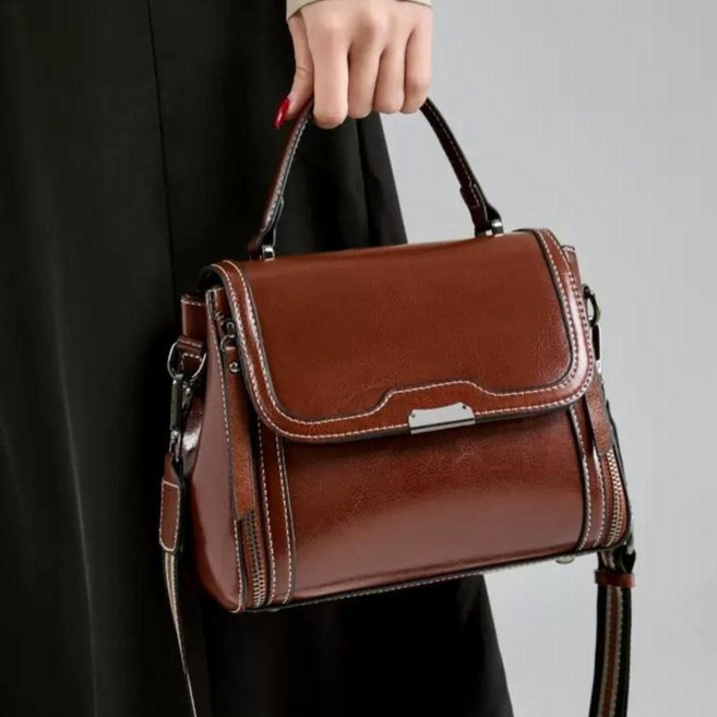 윤휘 소가죽 크로스백 미니 숄더백 토트백 9070