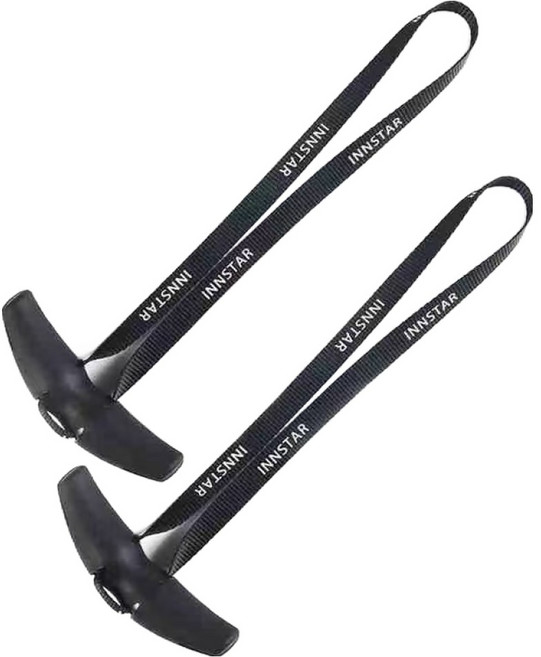 인스타뿔 헬스 손잡이 근육단련 턱걸이 하이풀다운 왼쪽+오른쪽, 2개, 블랙