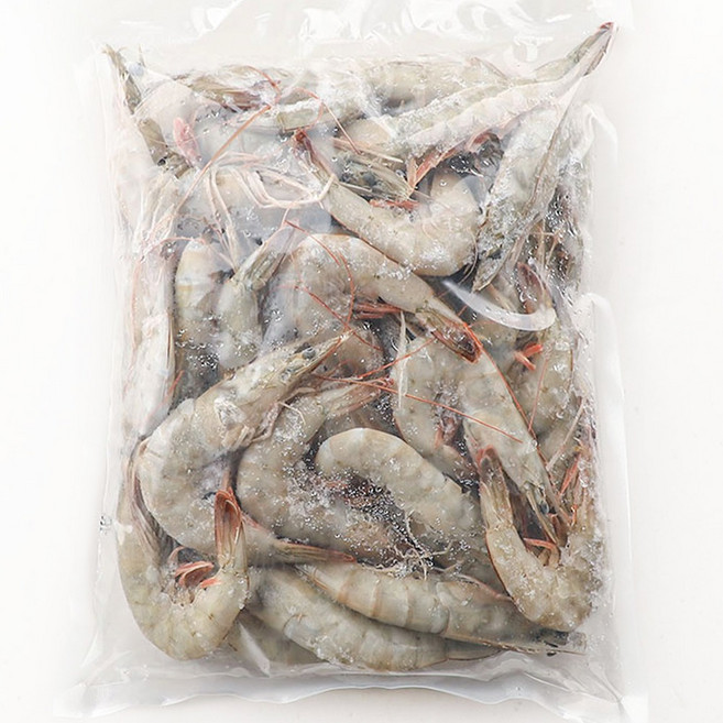 [파시] 국내산 탱글탱글한 신선급냉 흰다리새우 냉동새우 1kg (31~35미), 1kg [31-35미], 1개